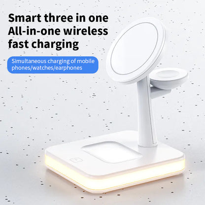 25W Fast Magnetic Wireless Charger Stand (Apple Products)