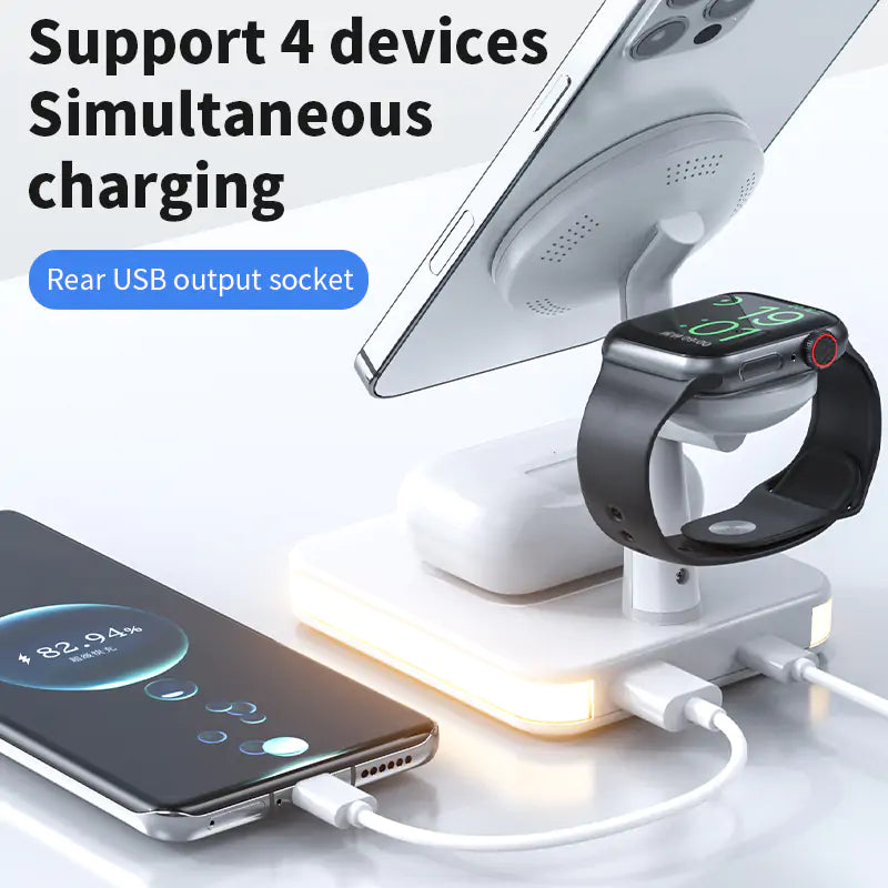 25W Fast Magnetic Wireless Charger Stand (Apple Products)