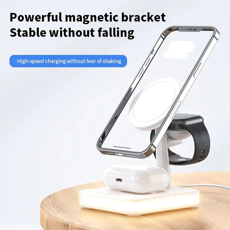 25W Fast Magnetic Wireless Charger Stand (Apple Products)