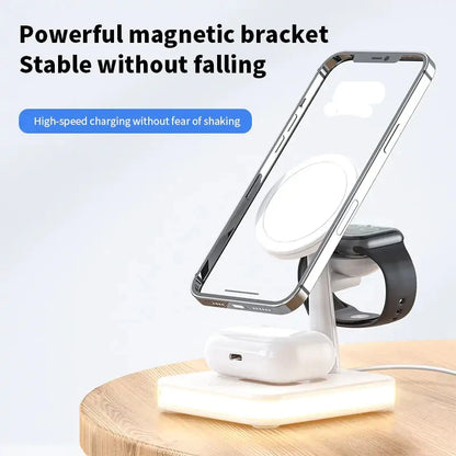 25W Fast Magnetic Wireless Charger Stand (Apple Products)